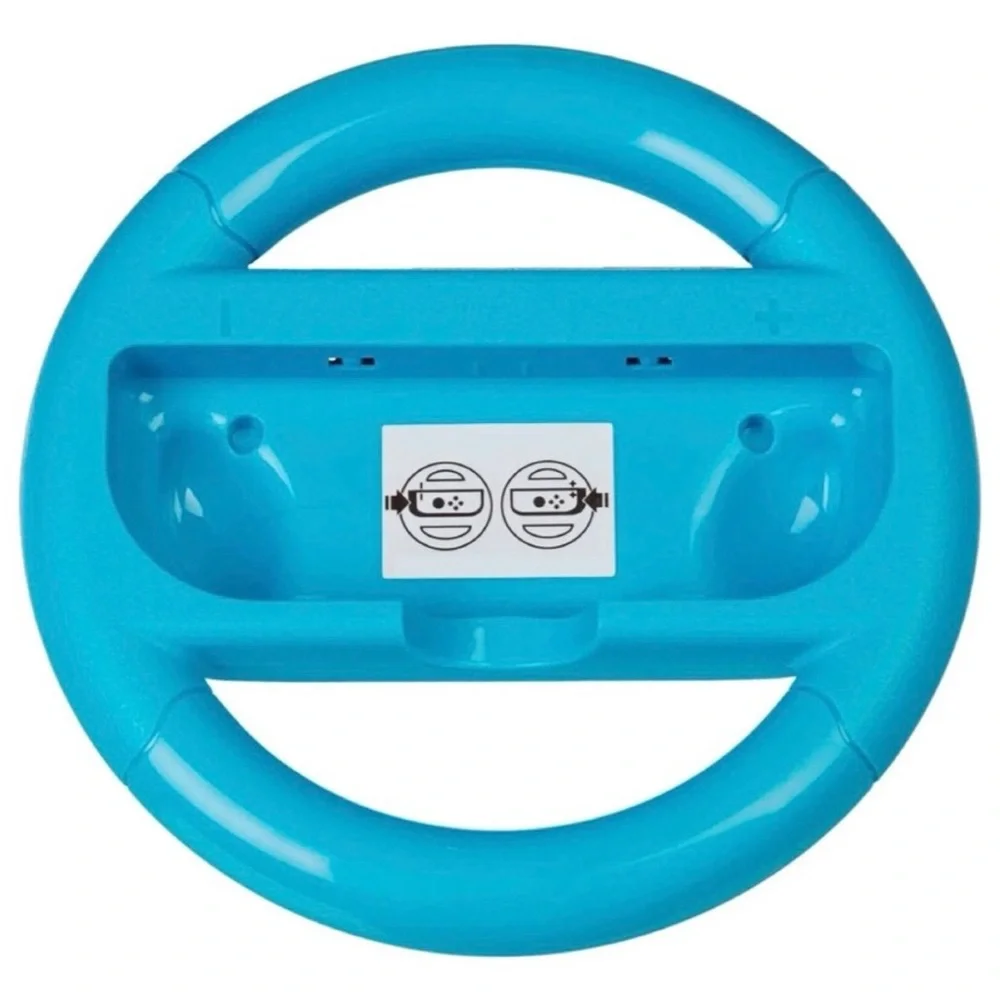 Rocketfish Joy Con Racing Steering Wheel 2 Pk. for Nintendo Switch Red/Blue- NWT